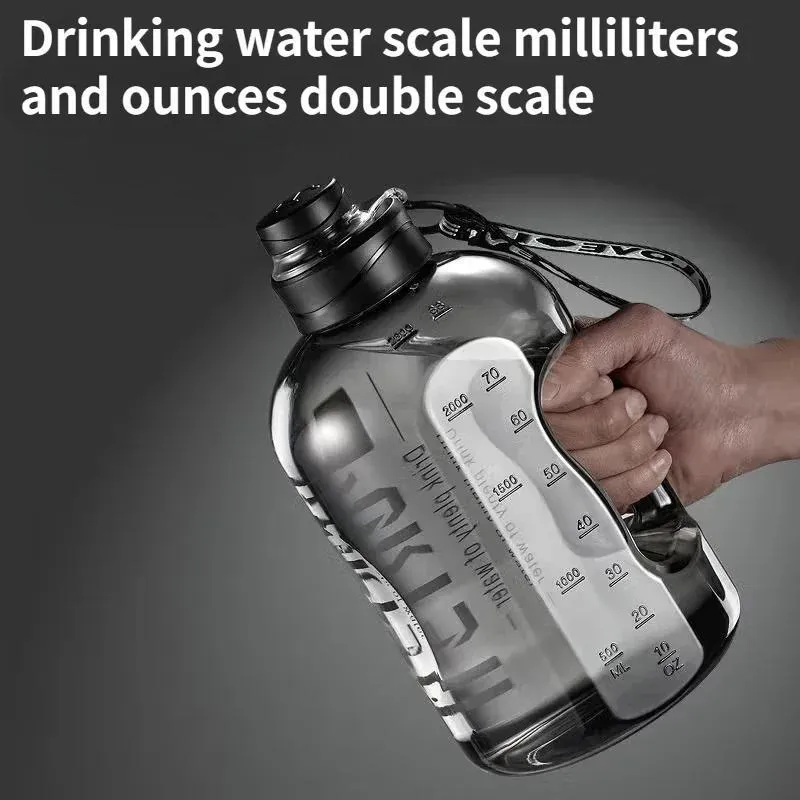Gym Water Bottle, 2000 Ml 7