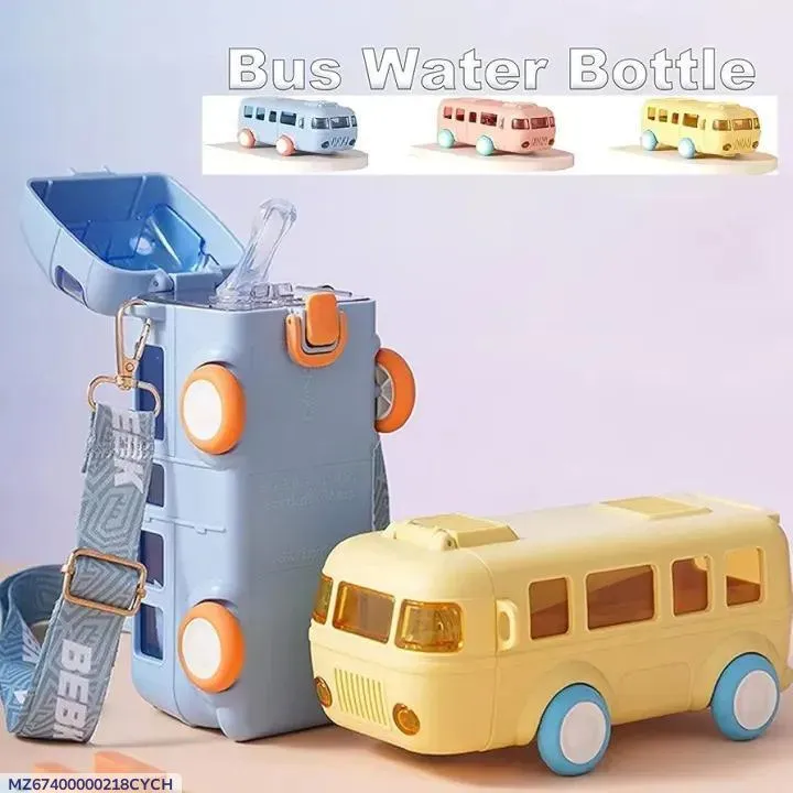 Bus Shaped Water Bottle